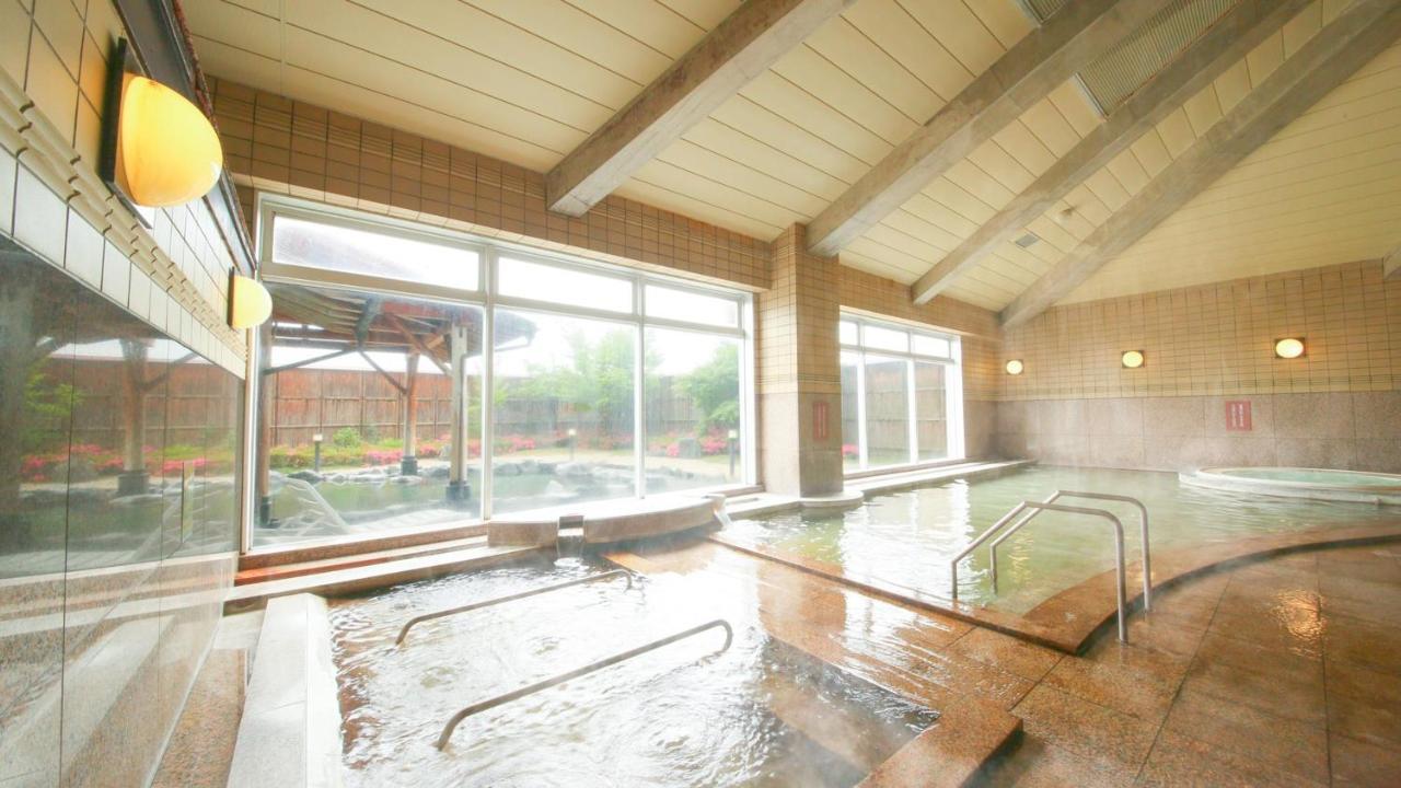 Отель Ooedo Onsen Monogatari Aizu Экстерьер фото